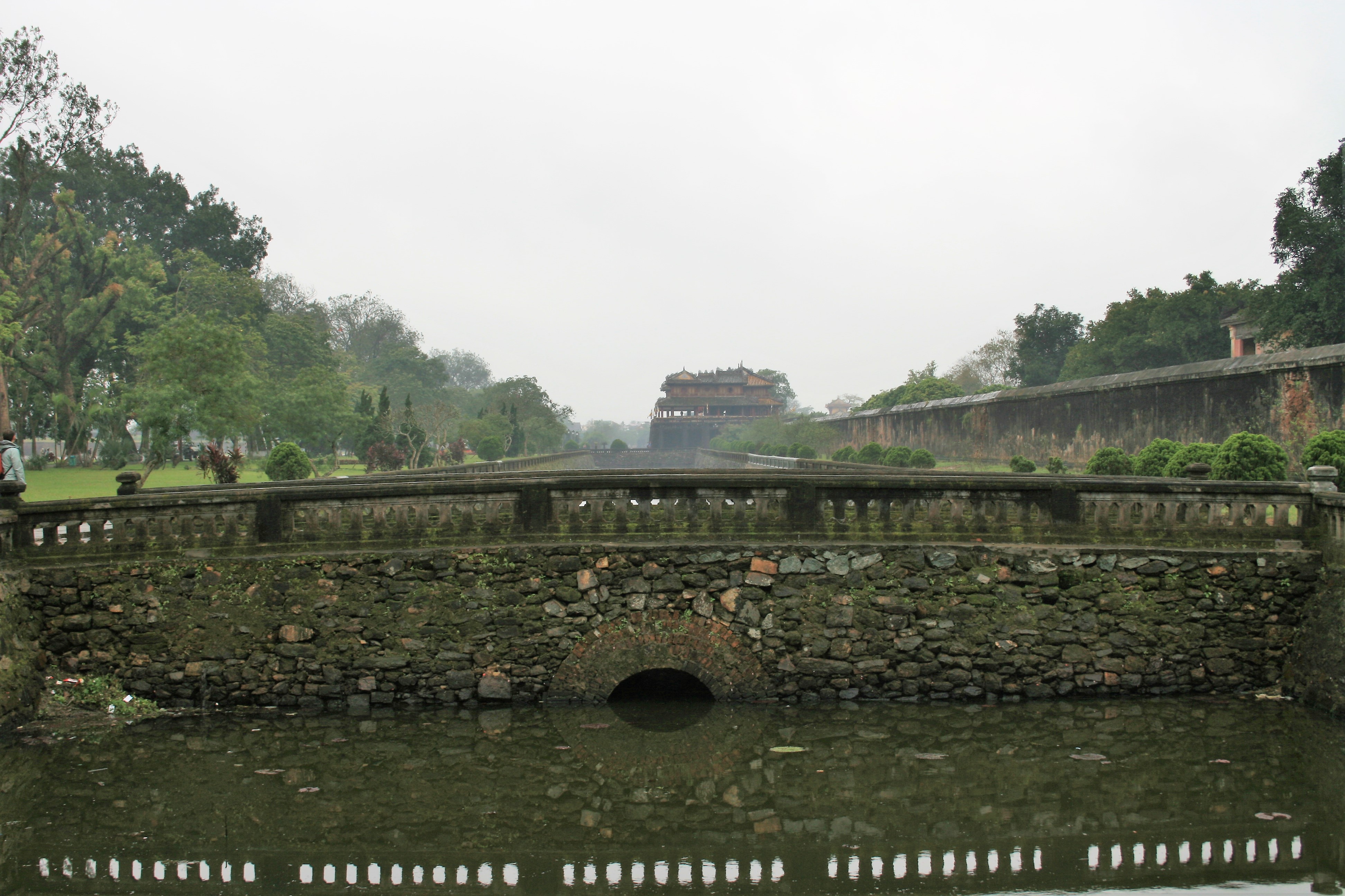 Vietnam Hue Moat Imperialcity A Vagabond Life