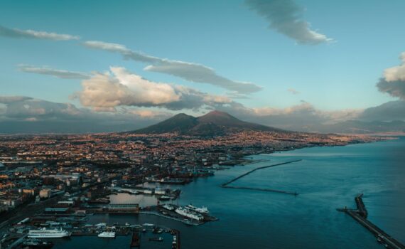 Italy Naples bay