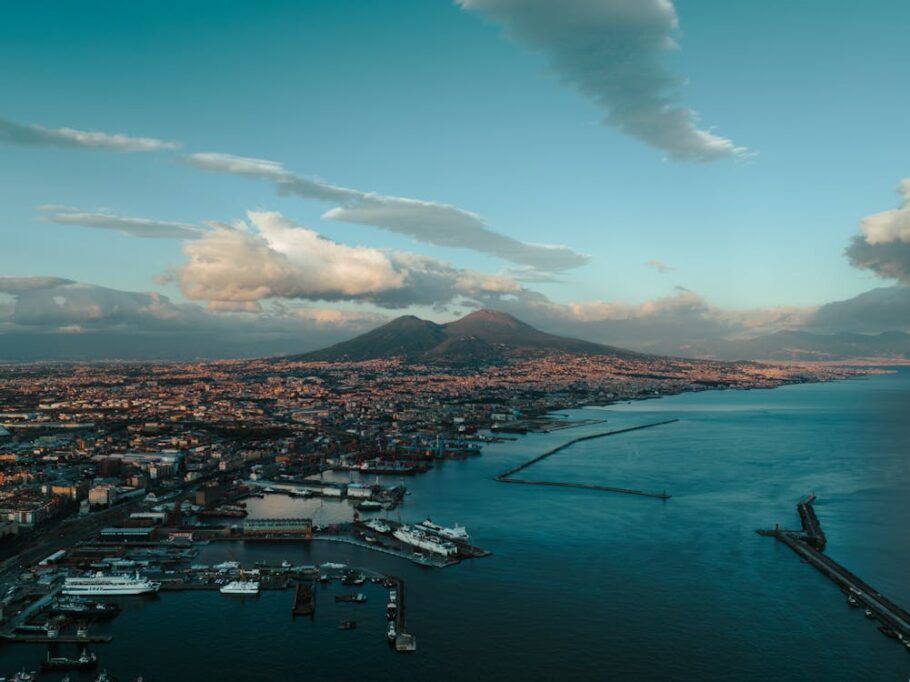 Italy Naples bay