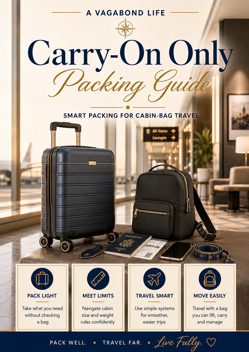 Carry-On Only Packing Guide cover
