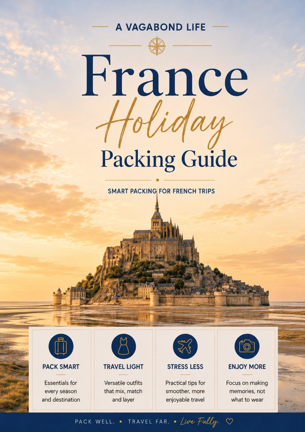 France Holiday Packing Guide cover