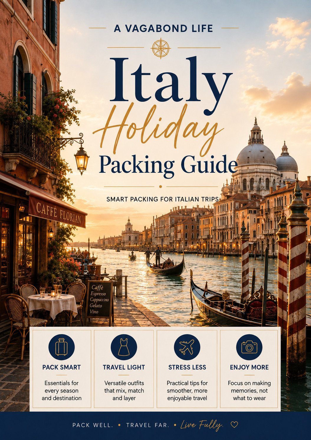Italy Holiday Packing Guide cover