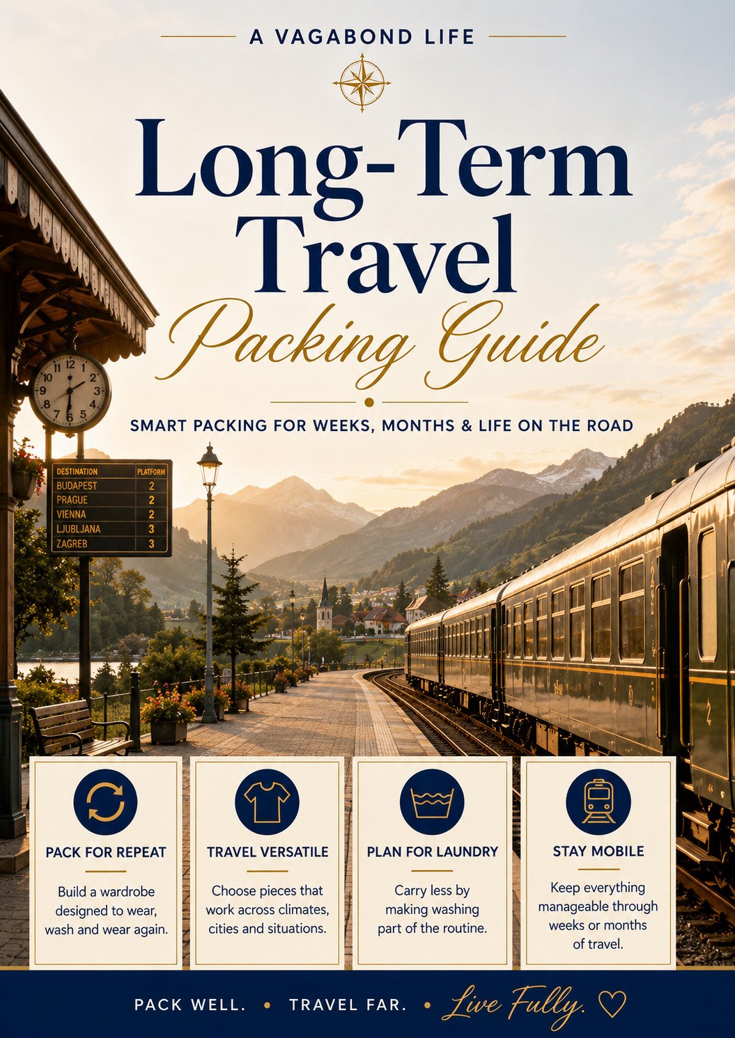 Long-Term Travel Packing Guide cover